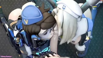 OVERWATCH TRACER DOUBLE BLOWJOB STEWHESE