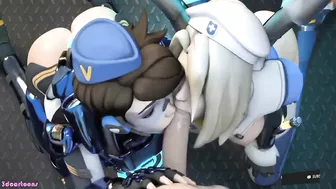 OVERWATCH TRACER DOUBLE BLOWJOB STEWHESE