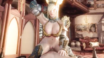 3D Compilation Monster Hunter World Hot Boosty Teen Dick Ride Titjob Uncensored Hentai