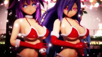 MMD R18 Iris Heart x Purple Hear Christmas Chocolate Cream