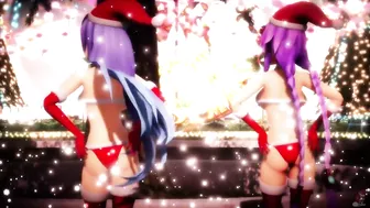 MMD R18 Iris Heart x Purple Hear Christmas Chocolate Cream