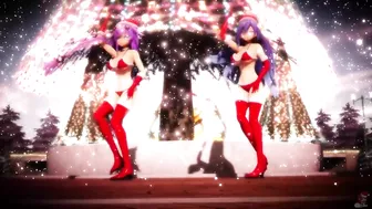 MMD R18 Iris Heart x Purple Hear Christmas Chocolate Cream