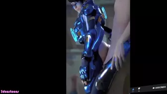 OVERWATCH TRACER FUCKING BIG ASS