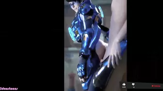 OVERWATCH TRACER FUCKING BIG ASS