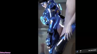 OVERWATCH TRACER FUCKING BIG ASS