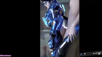 OVERWATCH TRACER FUCKING BIG ASS