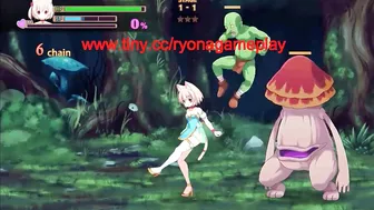 Cute blonde in hentai ryona sex with green men in Stray c of belhein new hentai gameplay