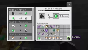 TODOS los TRADEOS del ALDEANO de ARMADURAS MINECRAFT BEDROCK 1.19 FULL DIAMANTE!