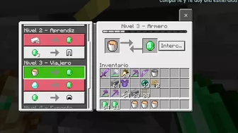 TODOS los TRADEOS del ALDEANO de ARMADURAS MINECRAFT BEDROCK 1.19 FULL DIAMANTE!