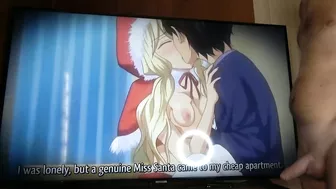 Big Tits Santa Gives Lucky Man The Fuck Of His Life PART 1 Anime Hentai