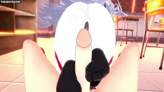 Hentai POV Feet Infinite Stratos Laura Bodewig