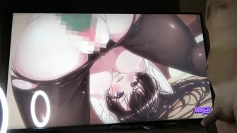 Anime Ken Watches His Slutty GF Getting In Her Ass And Cumming In Front Of The Camera