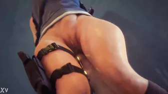 Jill Valentine Hard Anal Fucked 3D Uncensored Hentai