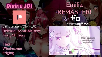 DivineJOI Patreon Exclusives December 2022 (Emilia REMASTER, Taihou)