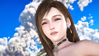 Tifa naked MMD Sexy dance at pool side