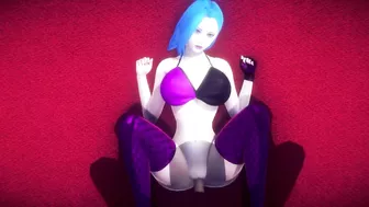 3D HENTAI Jinx from League Of Legends