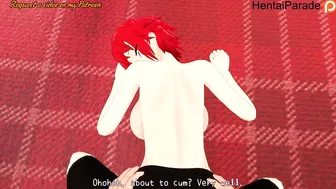 Rubbing Dick on Tomo Aizawa's Ass Tomo-chan Hentai Uncensored