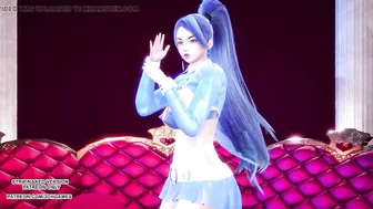 MMD SUNMI - Heart Burn Kaisa Sexy Kpop Dance League Of Legends KDA Uncensored Hentai R18