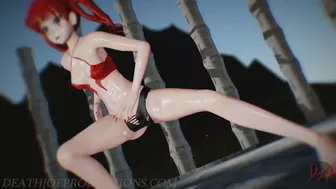 MMD R18+ Kuroko B B F Beach Stage 1160