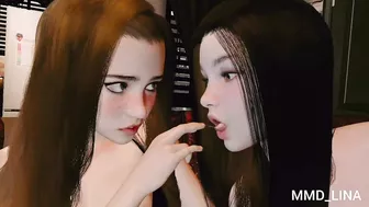 Lesbian orgasm with my stepsis