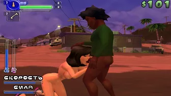 Aborigines fuck local girls. Orgy in the village! | BoneTown, Sex Games