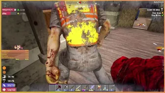 And... there goes his head (featuring construction zombie npc)