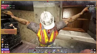 And... there goes his head (featuring construction zombie npc)