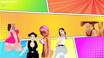 Watch the hottest hip hop big booty hentai porn cartoons on bootyToonz