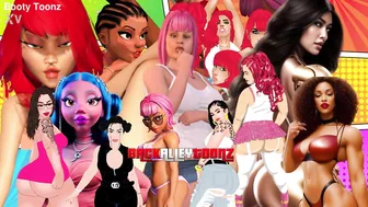 Watch the hottest hip hop big booty hentai porn cartoons on bootyToonz