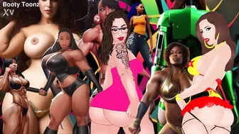 Watch the hottest hip hop big booty hentai porn cartoons on bootyToonz