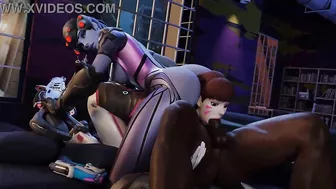 3D Compilation Dva Mercy Widowmaker Dick Ride Uncensored Hentai Compilation Overwatch