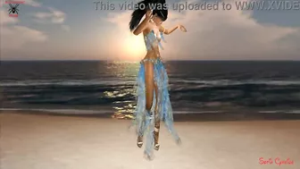 FANTASY GIRL BLUE BELLY DANCER