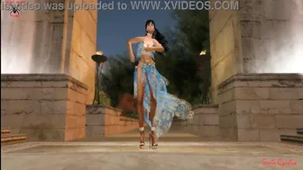 FANTASY GIRL BLUE BELLY DANCER