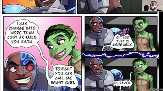 Teen Titans Hentai Comic