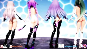 MMD R18 Ghost Dance Nude Compilation