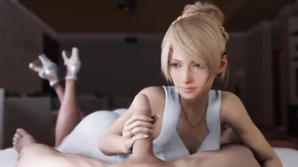 3D Compilation Lunafreya Blowjob Dick Ride Fucked From Behiind Final Fantasy XV Uncensored Hentai