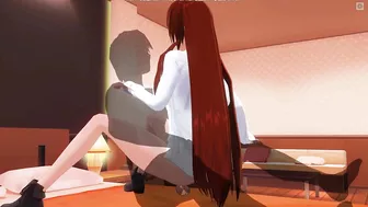 3D HENTAI Steins;Gate Kurisu Makise fucking and orgasm