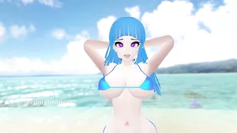 Beach Boobie Flexing ????️