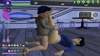 Sex at the disco. I persuade girls to anal | Porno Game 3d, BoneTown