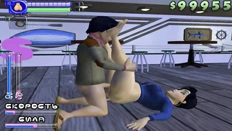 Sex at the disco. I persuade girls to anal | Porno Game 3d, BoneTown