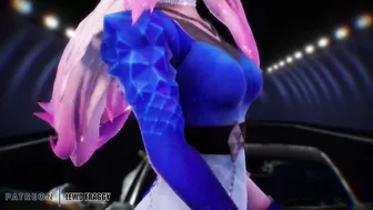 KDA Ahri - Popstar & Sex [MMD R-18]