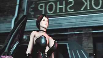 DEAD OR ALIVE honora Resident evil 2 fucked by huge ass of giant monster huge penis p4