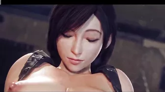 3D Hentai Tifa LockHart Anal Dick Ride Final Fantasy 7 Remake Tifa Uncensored Hentai