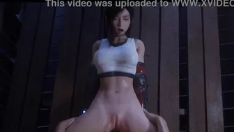 3D Hentai Tifa LockHart Anal Fuck Compilation Final Fantasy 7 Remake Tifa