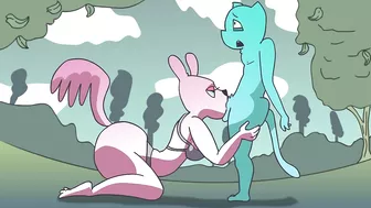 HOT BUNNY FURRY SUCKS SMALL CUTE DICK! tasty Rule34 ;)