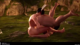 Wild Life pt2 Muscular Futa destroys Kittys holes Cinematic