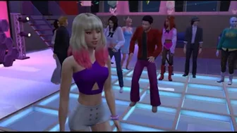 Public and group sex at a disco | Porno Game 3d