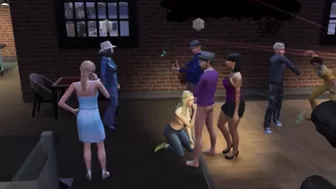 Public and group sex at a disco | Porno Game 3d