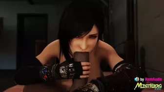 Tifa x Barret (Final Fantasy 7 VII Short Film 3d animation with sound)