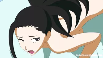 My Hero Academia Hentai - Momo Yaoyorozu is fucked by deku